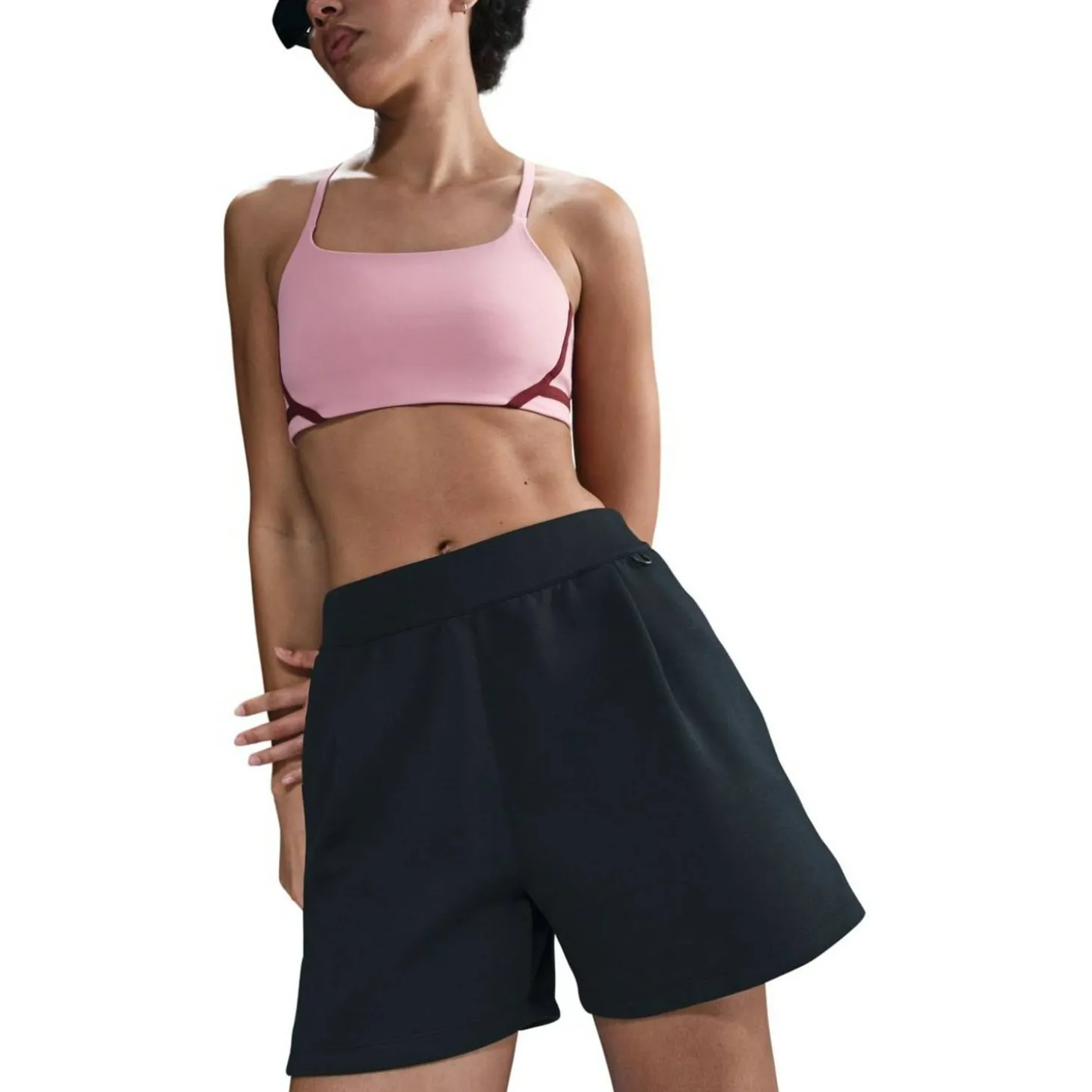 24.7 ImpossiblySoft Dri-Fit Mid-Rise Loose 4" Damen Shorts