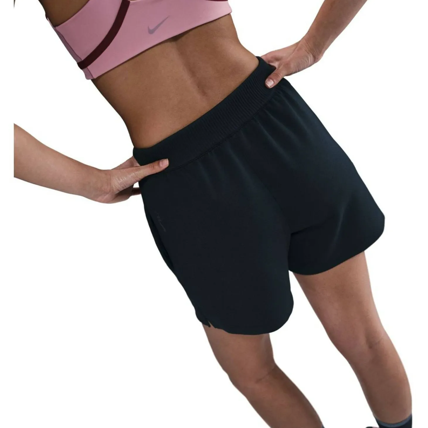 24.7 ImpossiblySoft Dri-Fit Mid-Rise Loose 4" Damen Shorts