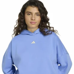 3 Stripes Studio Hoodie Damen Kapuzensweater