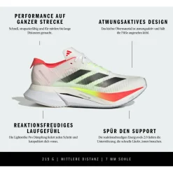 Adizero Boston 12 Laufschuh Damen Laufschuhe