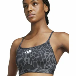 Aeroreact Training Light Support 3-Streifen Sport-BH Damen Sport-BH