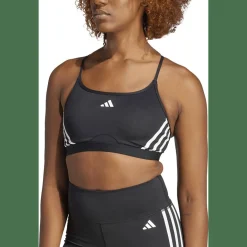 Aeroreact Training Light-Support 3-Streifen Sport-BH Damen Sport-BH