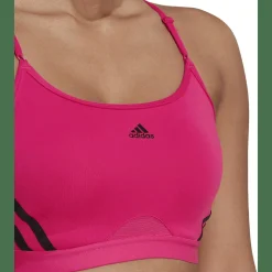 Aeroreact Training Light-Support 3-Streifen Sport-BH Damen Sport-BH
