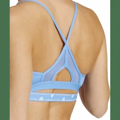 Aeroreact Training Light-Support 3-Streifen Sport-BH Damen Sport-BH