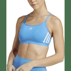 Aeroreact Training Light-Support 3-Streifen Sport-BH Damen Sport-BH