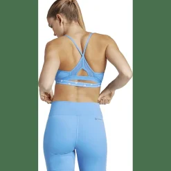 Aeroreact Training Light-Support 3-Streifen Sport-BH Damen Sport-BH