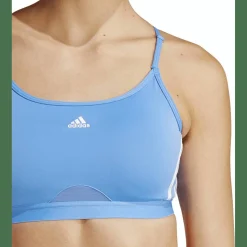 Aeroreact Training Light-Support 3-Streifen Sport-BH Damen Sport-BH