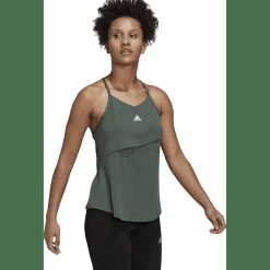 AEROREADY Studio Crossback Slim Tanktop Damen T-Shirt