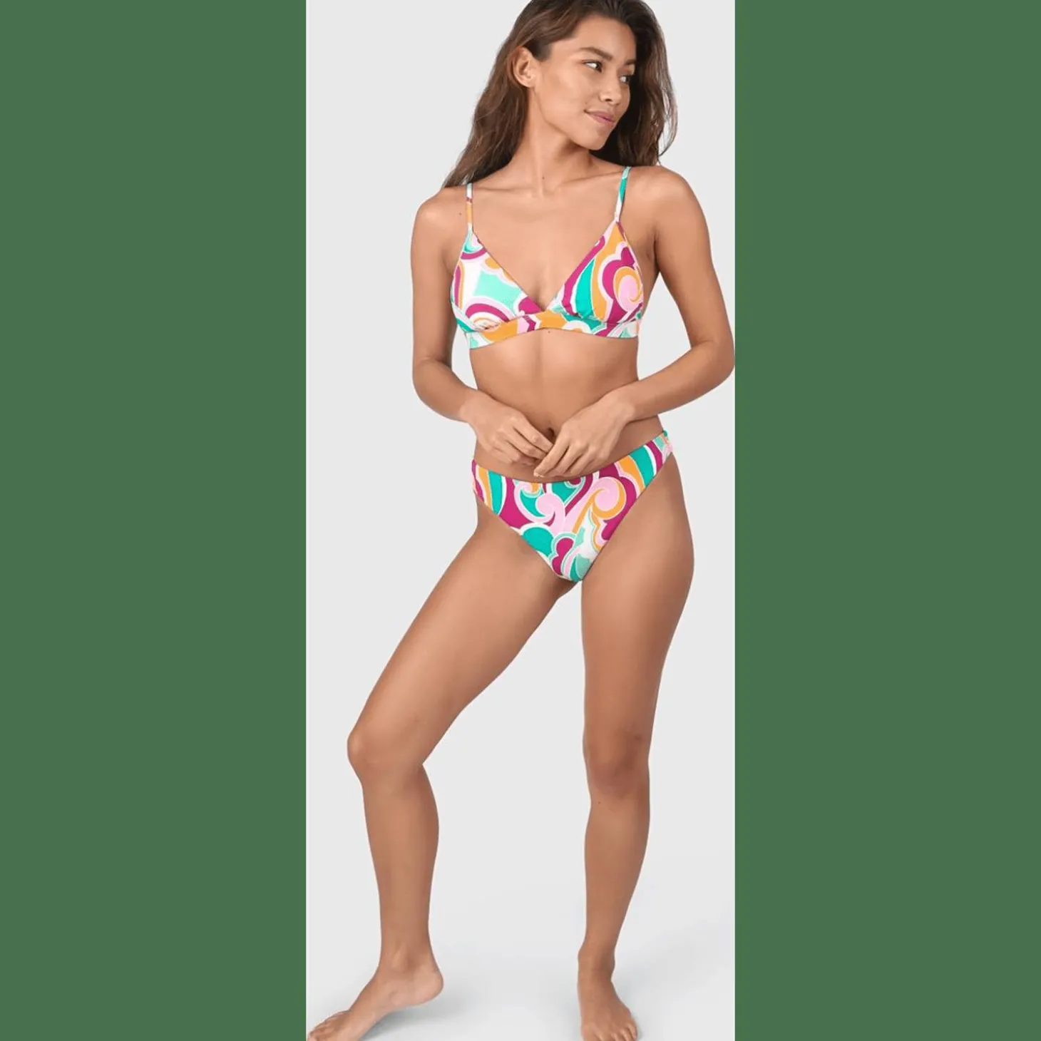 Alison-Swirl Damen Bikini