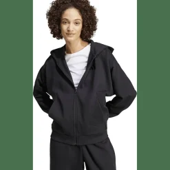 ALL SZN Fleece Full-Zip Damen Kapuzensweater