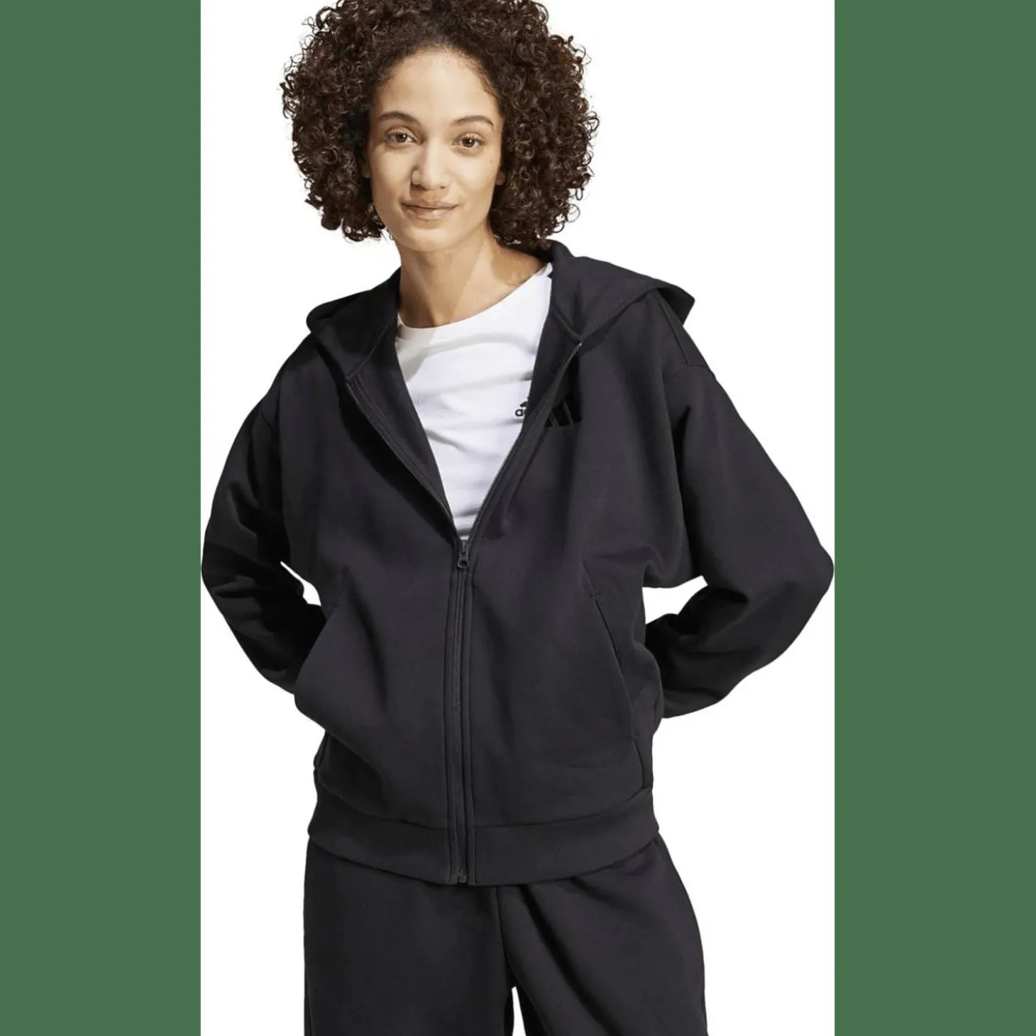 ALL SZN Fleece Full-Zip Damen Kapuzensweater