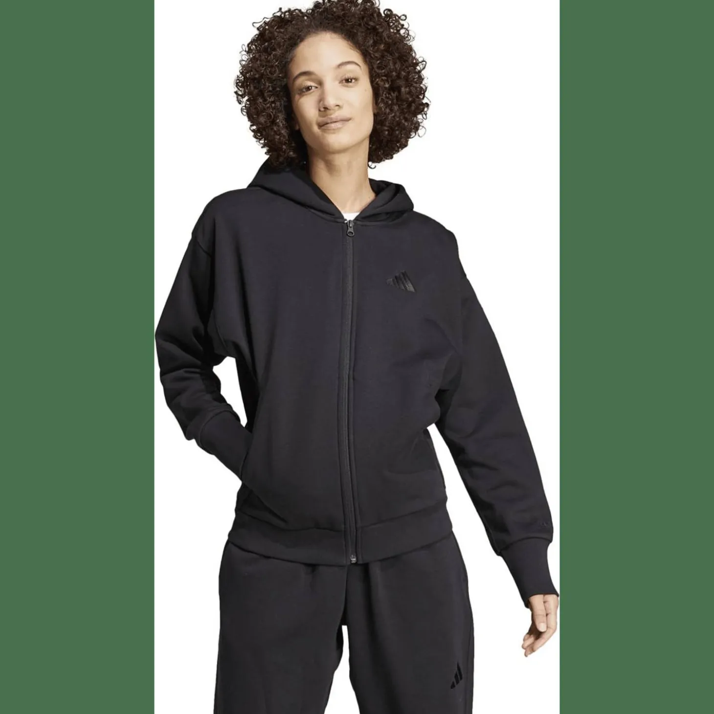 ALL SZN Fleece Full-Zip Damen Kapuzensweater