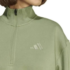 ALL SZN Fleece Loose Half-Zip Damen Sweatshirt