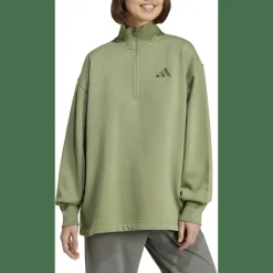 ALL SZN Fleece Loose Half-Zip Damen Sweatshirt