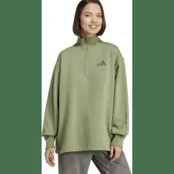 ALL SZN Fleece Loose Half-Zip Damen Sweatshirt