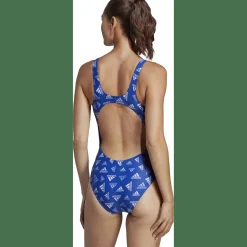 Allover Print Sportswear Badeanzug Damen Badeanzug