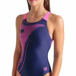 Bright Glare V Back Damen Schwimmanzug