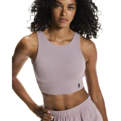 Core 2-in-1 Crop Damen T-Shirt