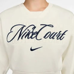 Court Court Collection French Terry Crew-Neck Damen T-Shirt