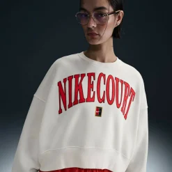 Court Phoenix Over-Oversized Crew-Neck Damen T-Shirt