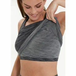 Crina Seamless Melange Damen Top