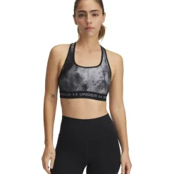 Crossback Mid Print Damen Sport-BH