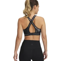 Crossback Mid Print Damen Sport-BH