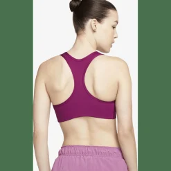 Dri-Fit Swoosh Medium-Support Graphic Damen Bustier