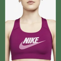 Dri-Fit Swoosh Medium-Support Graphic Damen Bustier