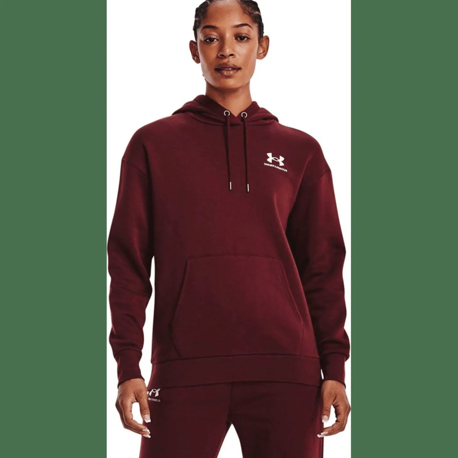 Essential Fleece Damen Kapuzensweater