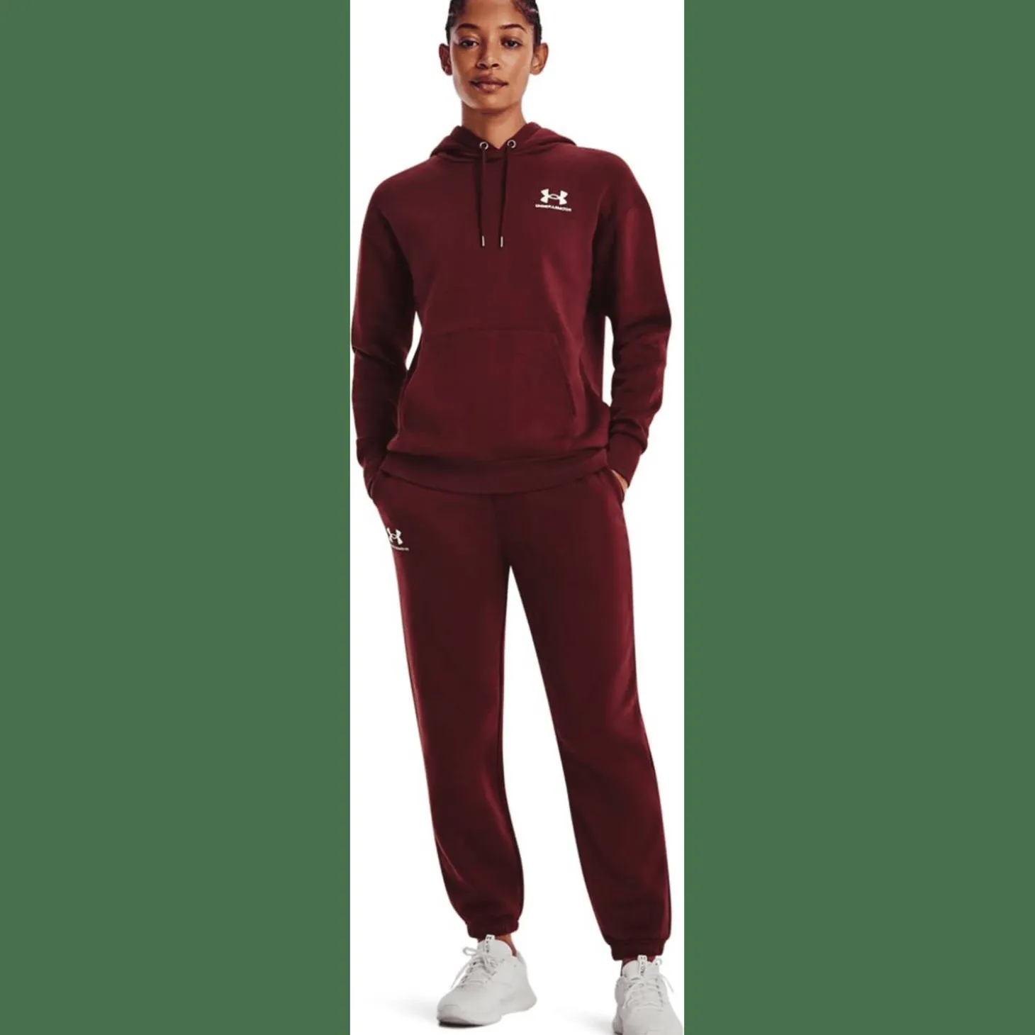 Essential Fleece Damen Kapuzensweater