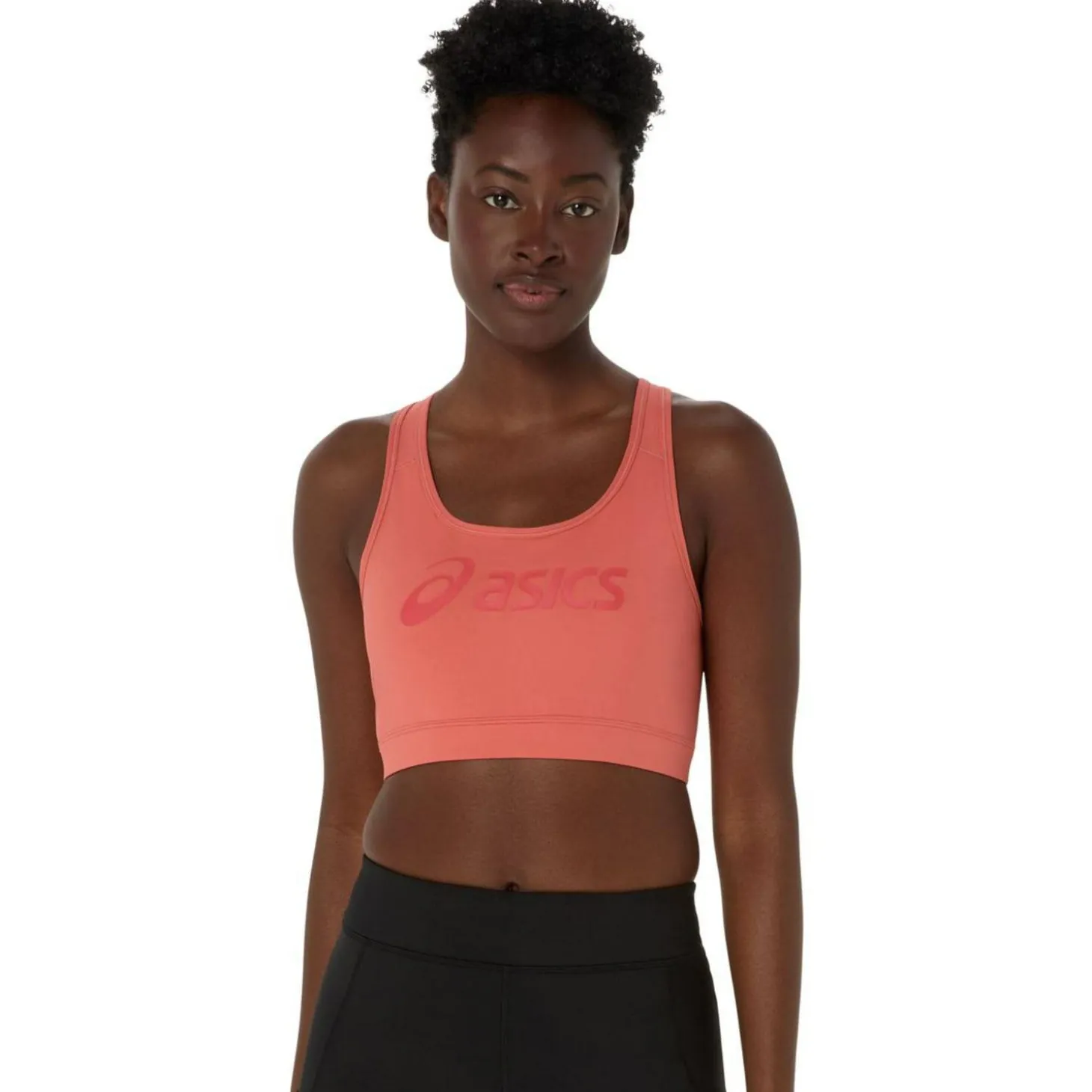 Essential Logo Padless Damen Sport-BH