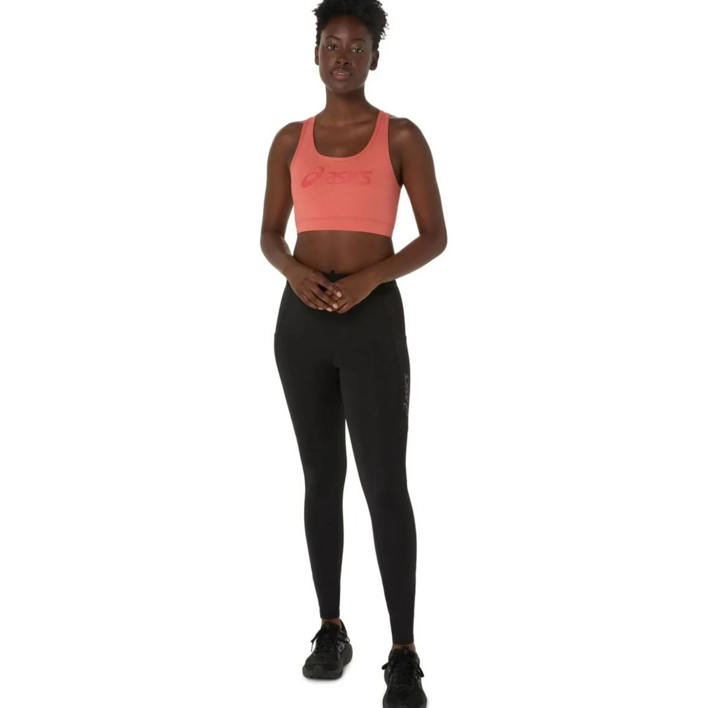 Essential Logo Padless Damen Sport-BH