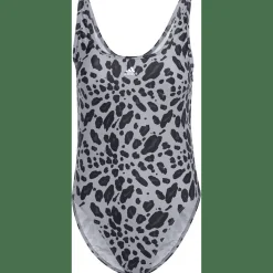 Essentials Animal Print U-Back Badeanzug Damen Badeanzug