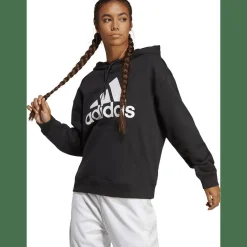 Essentials Big Logo Oversized French Terry Damen Kapuzensweater