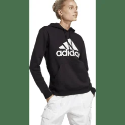 Essentials Big Logo Regular Fleece Hoodie Damen Kapuzensweater