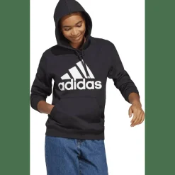 Essentials Big Logo Regular French Terry Damen Kapuzensweater