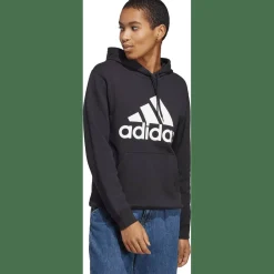 Essentials Big Logo Regular French Terry Damen Kapuzensweater