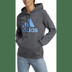 Essentials Big Logo Regular Fleece Hoodie Damen Kapuzensweater