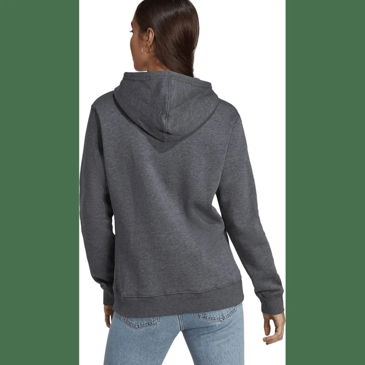 Essentials Big Logo Regular Fleece Hoodie Damen Kapuzensweater