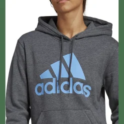 Essentials Big Logo Regular Fleece Hoodie Damen Kapuzensweater