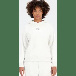 Essentials Brushed Back Fleece Damen Kapuzensweater