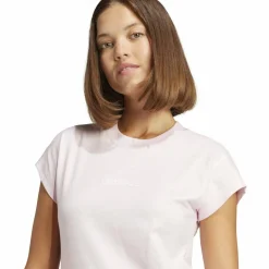 Essentials Linear Cotton Damen T-Shirt