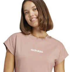 Essentials Linear Cotton Damen T-Shirt