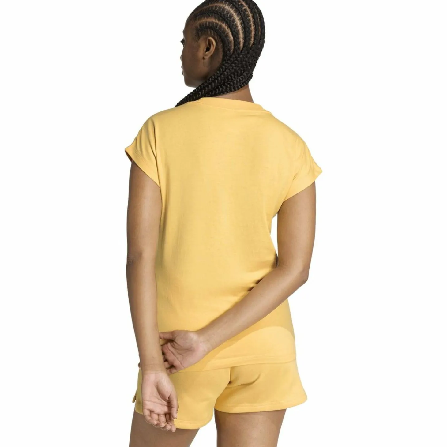Essentials Linear Cotton Damen T-Shirt
