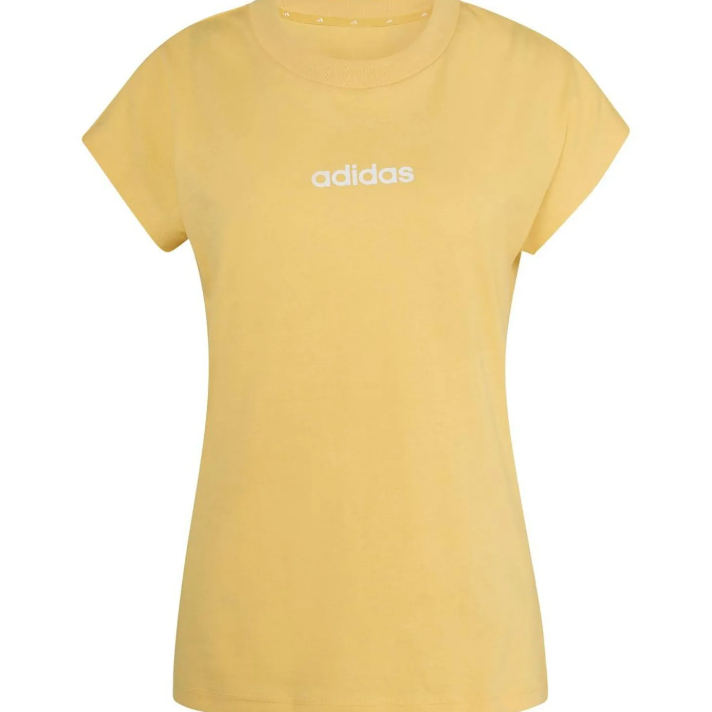 Essentials Linear Cotton Damen T-Shirt