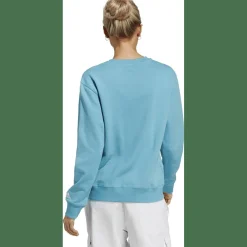 Essentials Linear French Terry Sweatshirt Damen Sweatshirt