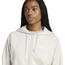 Essentials Linear French Terry Damen Kapuzensweater