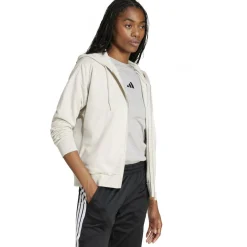 Essentials Linear French Terry Damen Kapuzensweater
