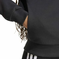 Essentials Linear French Terry Damen Kapuzensweater